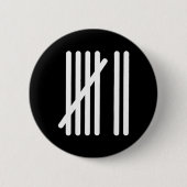 Funny 67 Math Teacher Kindergarten Number Counting 缶バッジ (正面)