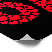 Funny 67 Meme 6 7 Gen Alpha Slang For Valentine’s  ポスター (角)