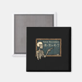 Funny 67 Meme Brainrot Joke Halloween Skeleton Mat マグネット (正面/裏面)