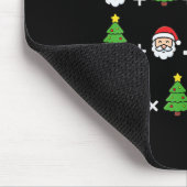 Funny 67 Meme Christmas Math Teacher Santa Six Sev マウスパッド (コーナー)