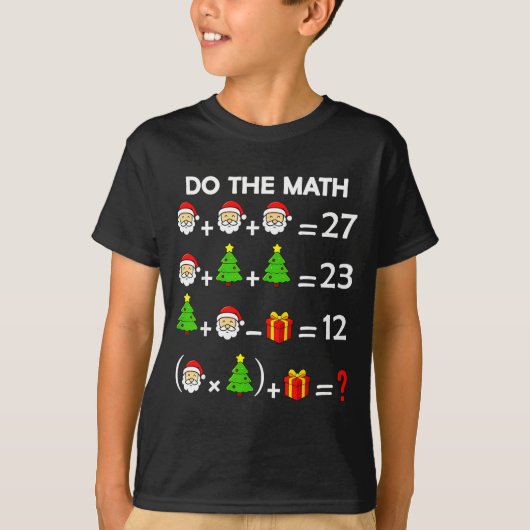 Funny 67 Meme Christmas Math Teacher Santa Six Sev Tシャツ (正面)