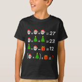 Funny 67 Meme Christmas Math Teacher Santa Six Sev Tシャツ (正面)