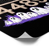 Funny 67 Meme Math Teacher 6 7 Halloween Square Ro ポスター (角)