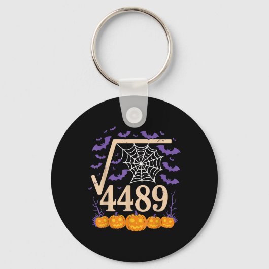 Funny 67 Meme Math Teacher 6 7 Square Root 4489  キーホルダー (正面)