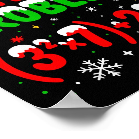 Funny 67 Meme Pemdas Elementary Math Teacher 6 7 C ポスター (角)