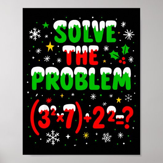 Funny 67 Meme Pemdas Elementary Math Teacher 6 7 C ポスター (正面)