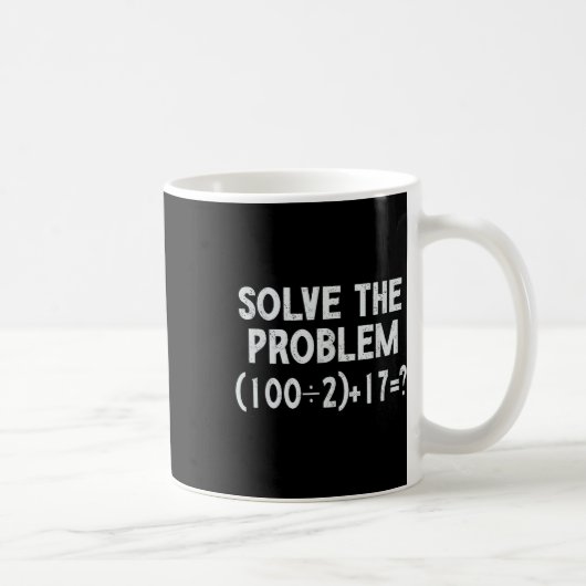 Funny 67 Meme Pemdas Elementary Math Teacher Brain コーヒーマグカップ (右)