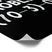 Funny 67 Meme Pemdas Elementary Math Teacher Brain ポスター (角)