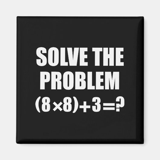 Funny 67 Meme Pemdas Elementary Math Teacher Brain マグネット (正面)