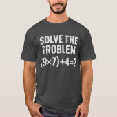 Funny 67 Meme PEMDAS Elementary Math Teacher Brain Tシャツ (正面)