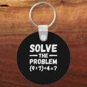 Funny 67 Meme Pemdas Elementary Math Teacher Humor キーホルダー (正面)