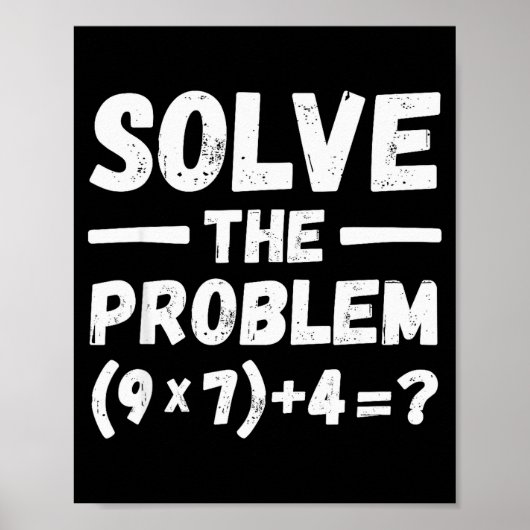 Funny 67 Meme Pemdas Elementary Math Teacher Humor ポスター (正面)