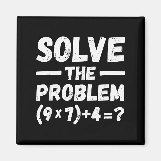 Funny 67 Meme Pemdas Elementary Math Teacher Humor マグネット (正面)