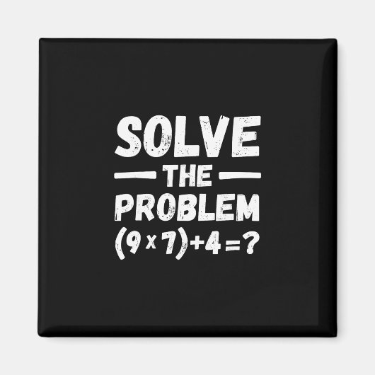 Funny 67 Meme Pemdas Elementary Math Teacher Humor マグネット (正面)