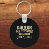 Funny 67 Meme Pemdas Math Six Seven Cl Of 2026 Gra キーホルダー (正面)