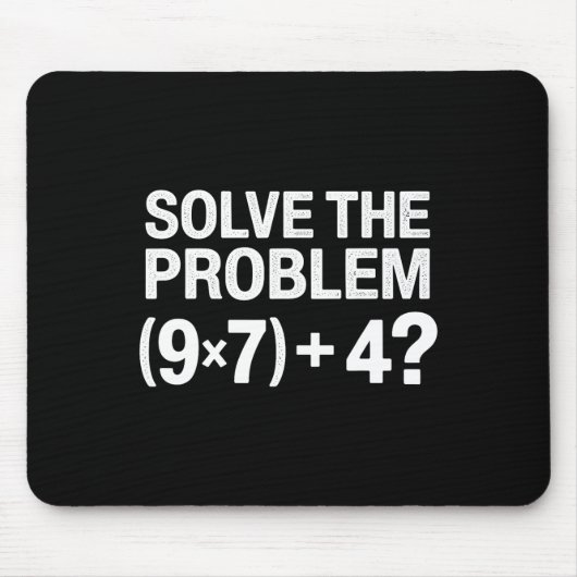 Funny 67 Meme Pemdas Math Teacher Brainrot Element マウスパッド (正面)