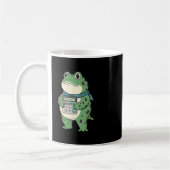 Funny 67 Meme Pemdas Math Teacher Six Seven Frog  コーヒーマグカップ (左)