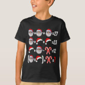 Funny 67 Meme Santa Christmas Tree Math Teacher Xm Tシャツ (正面)