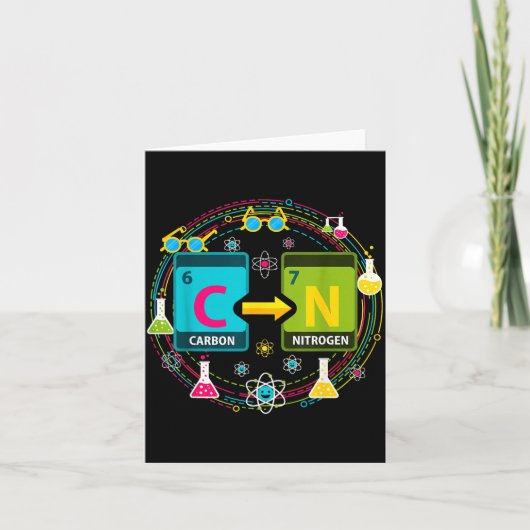 Funny 67 Meme Science Chemistry Teacher Periodic T カード (正面)