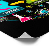 Funny 67 Meme Science Chemistry Teacher Periodic T ポスター (角)