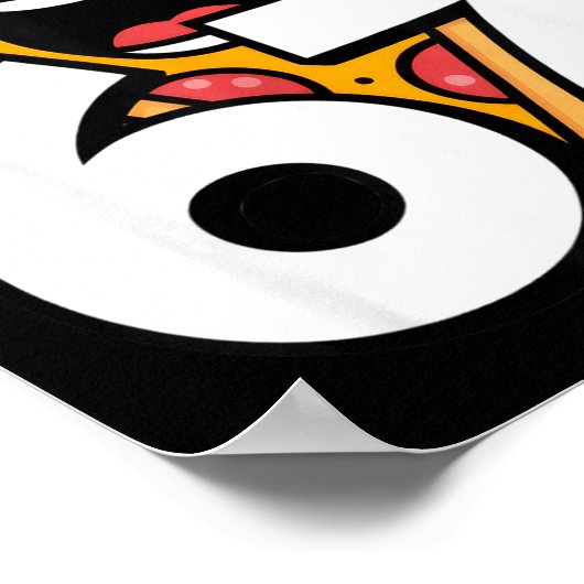 Funny 67 Meme Six Seven Humor Food Zza  ポスター (角)