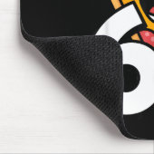 Funny 67 Meme Six Seven Humor Food Zza  マウスパッド (コーナー)