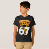 Funny 67 Meme Six Seven Humor Food Zza  Tシャツ (正面フル)