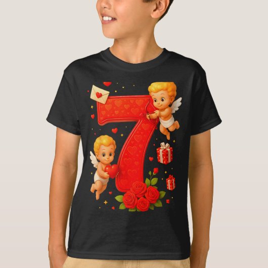 Funny 67 Meme Six Seven Matching Couples Valentine Tシャツ (正面)