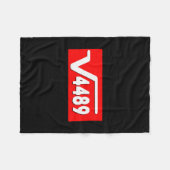 Funny 67 Meme Square Root 4489 Slang Math Teacher  フリースブランケット (正面(横))