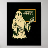 Funny 67 Meme Square Root 4489 Slang Math Teacher  ポスター (正面)