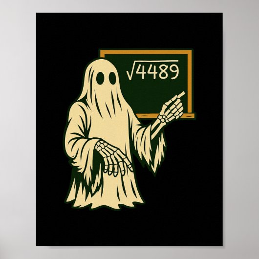 Funny 67 Meme Square Root 4489 Slang Math Teacher  ポスター (正面)