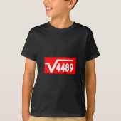 Funny 67 Meme Square Root 4489 Slang Math Teacher  Tシャツ (正面)