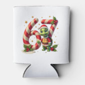 Funny 67 Meme Turtle Christmas PJm Men Women Famil 缶クーラー (正面)