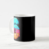 Funny 67 Number 6 Ice Cream Drip Meme Matching Gro コーヒーマグカップ (正面左)