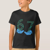 Funny 67 Number Meme Dna Replication Molecular Sci Tシャツ (正面)