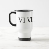 funny 67 roman numeral トラベルマグ (左)
