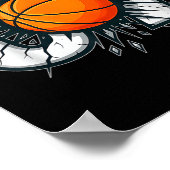 Funny 67 Six Seven Basketball 6 7 Meme Gen Alpha  ポスター (角)