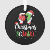 Funny 67 Six Seven Brianrot Christmas Squad オーナメント (裏面)