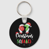 Funny 67 Six Seven Brianrot Christmas Squad キーホルダー (正面)