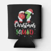 Funny 67 Six Seven Brianrot Christmas Squad 缶クーラー (裏面)