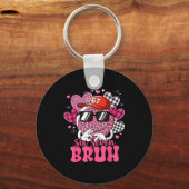 Funny 67 Six Seven Bruh Valentine 6 7 Meme Love Wo キーホルダー (正面)