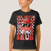 Funny 67 Six Seven Bruh Valentine 6 7 Meme Love Wo Tシャツ (正面)