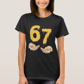 Funny 67 Six Seven Cheesy Mac &amp; Cheese 6 7 Kid Tシャツ (正面)