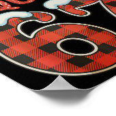 Funny 67 Six Seven Meme Brainrot 67 Christmas Squa ポスター (角)