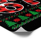 Funny 67 Six Seven Meme Brainrot Cringe Christmas  ポスター (角)