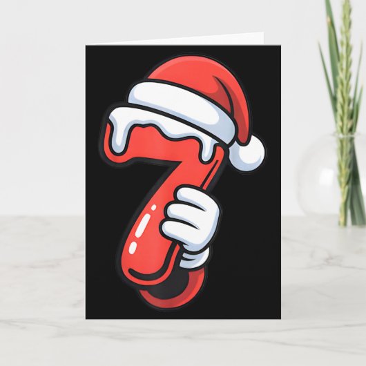 Funny 67 Six Seven Meme Couple Matching Christmas  カード (正面)