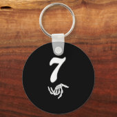 Funny 67 Six Seven Meme Couple Matching Halloween  キーホルダー (正面)