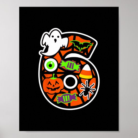 Funny 67 Six Seven Meme Couple Matching Halloween  ポスター (正面)