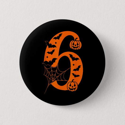 Funny 67 Six Seven Meme Couple Matching Halloween 缶バッジ (正面)