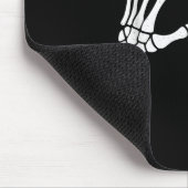 Funny 67 Six Seven Meme Halloween Skeleton Hands  マウスパッド (コーナー)